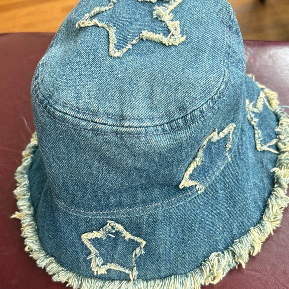 Goorin Bros Blue Denim Star Bucket Hat - Picture 7 of 7